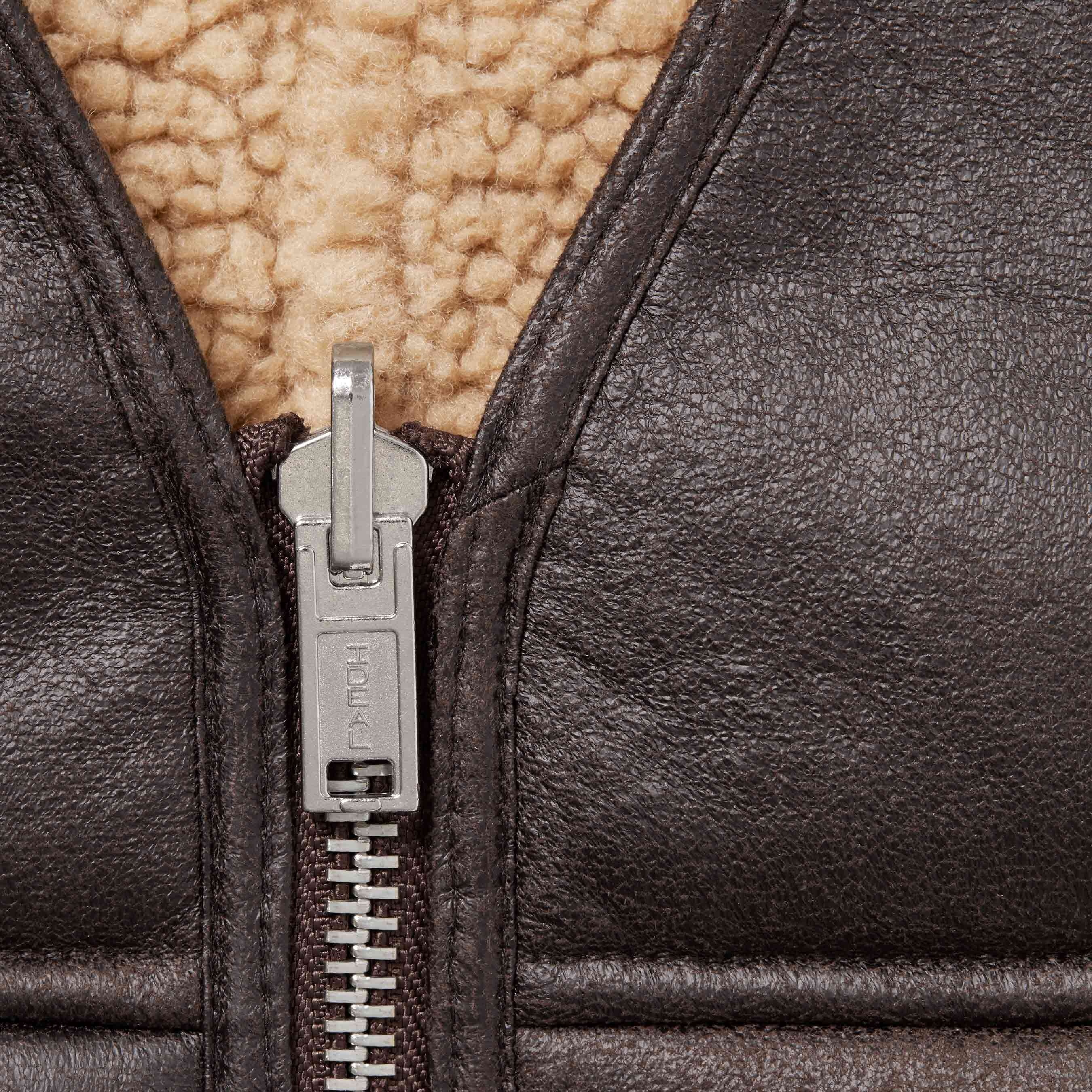 Reversible Faux Shearling Vest view 10